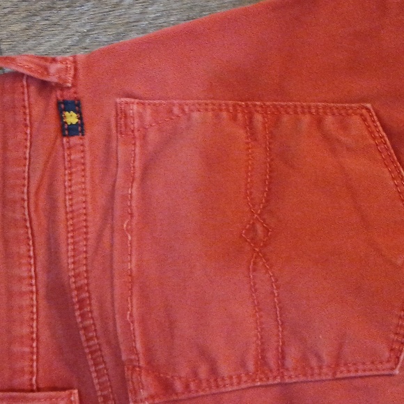 Lucky Brand Women's Charlie Capri Red Skinny Denim Jeans. - Picture 13 of 13